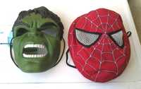 Máscaras Hulk / Homem Aranha