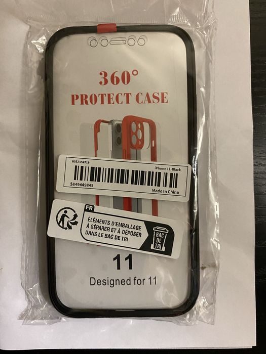 Чехол двехсторонний 360 на айфон 11