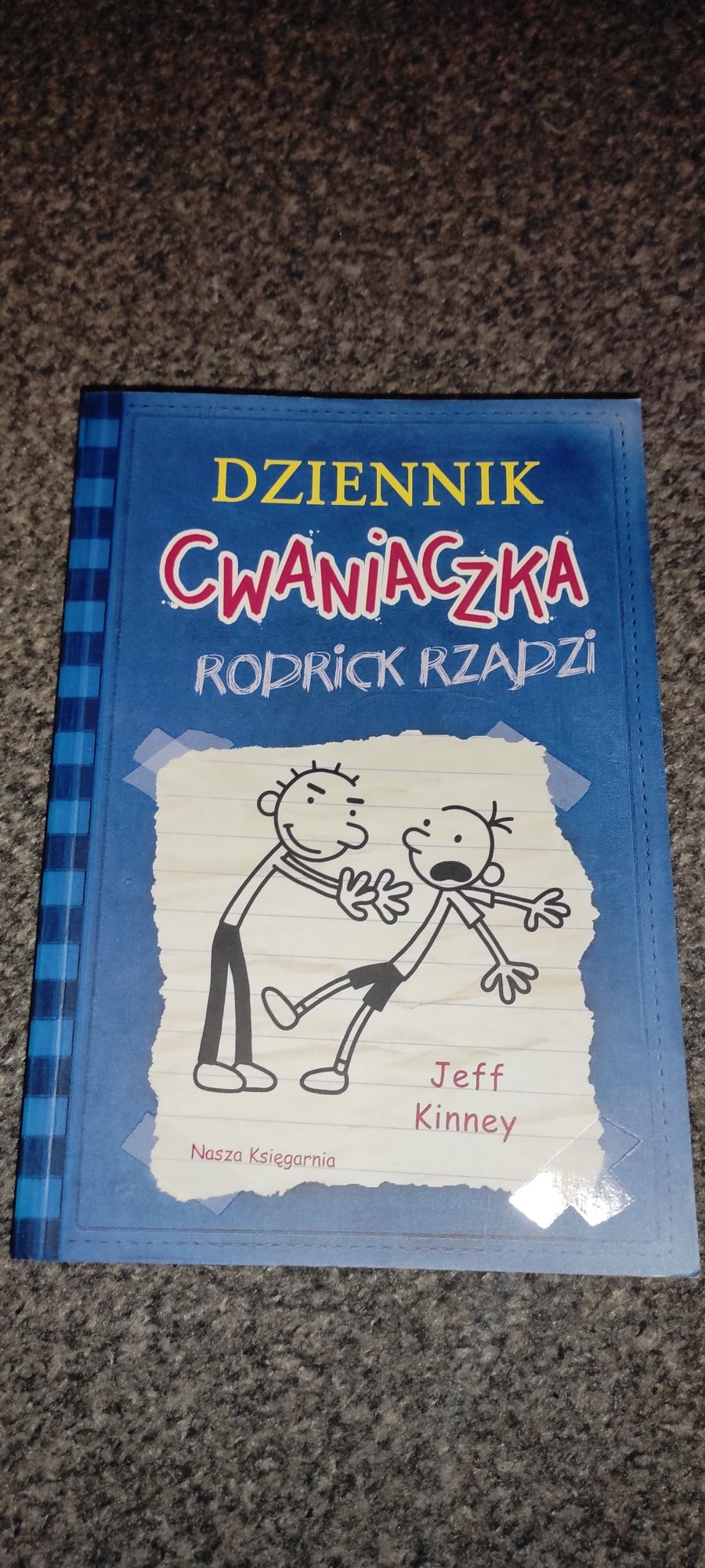 Książka dziennik cwaniaczka.