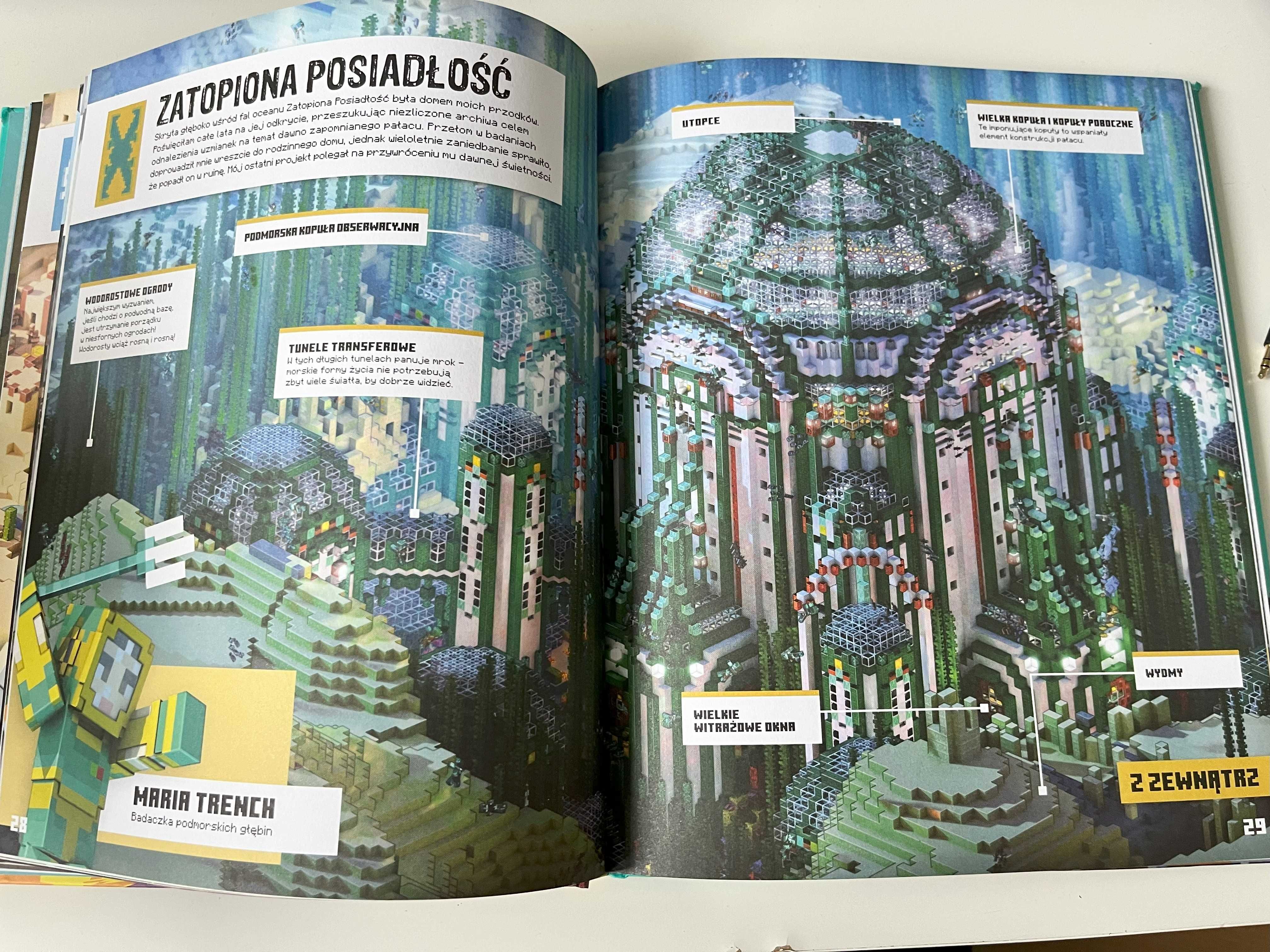 Minecraft. Niesamowite bazy, budowle pobudzające wyobraźnię