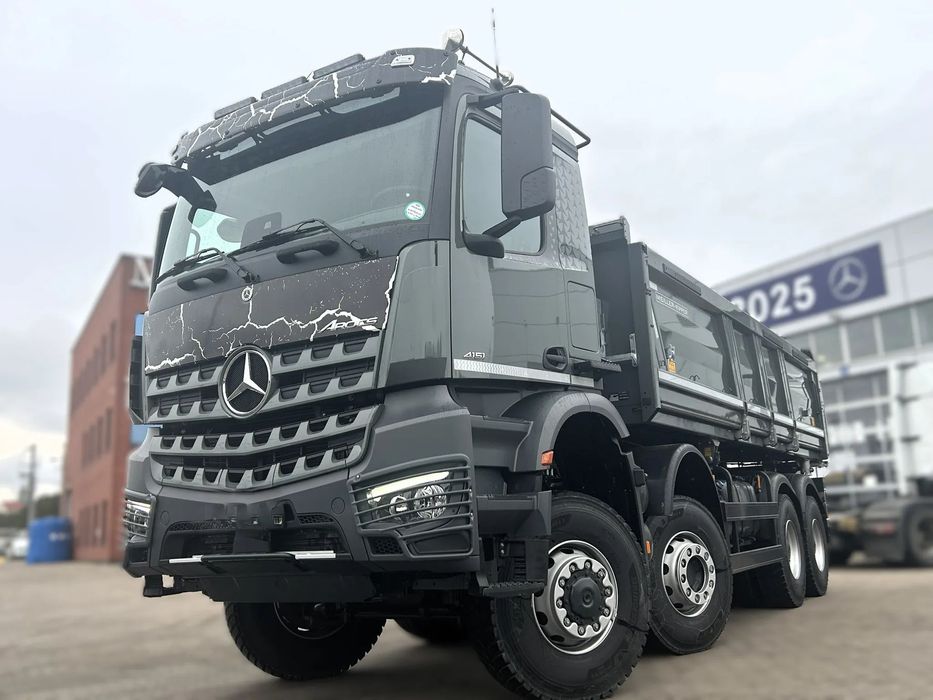 Mercedes-Benz AROCS 4151 / 8X6 / AUTOMAT / MANUAL / 2026 / MEILLER /  Największy wybór wywrotek w Polsce EWT Ołtarzew / 8x8 / 8x6 / 8x4 /