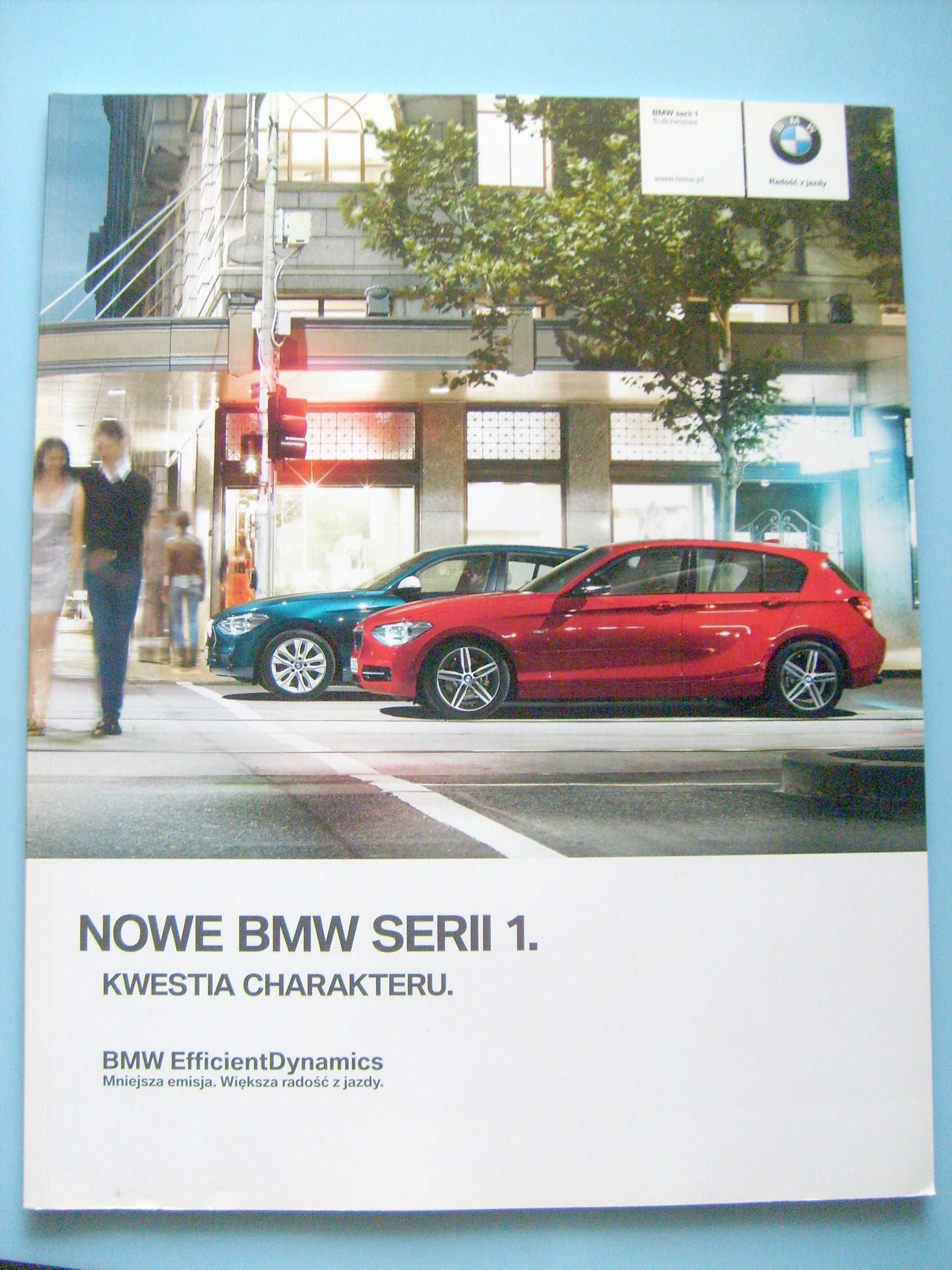 BMW seria 1 / F20 2011 POLSKA / prospekt 74 strony !!! stan BDB