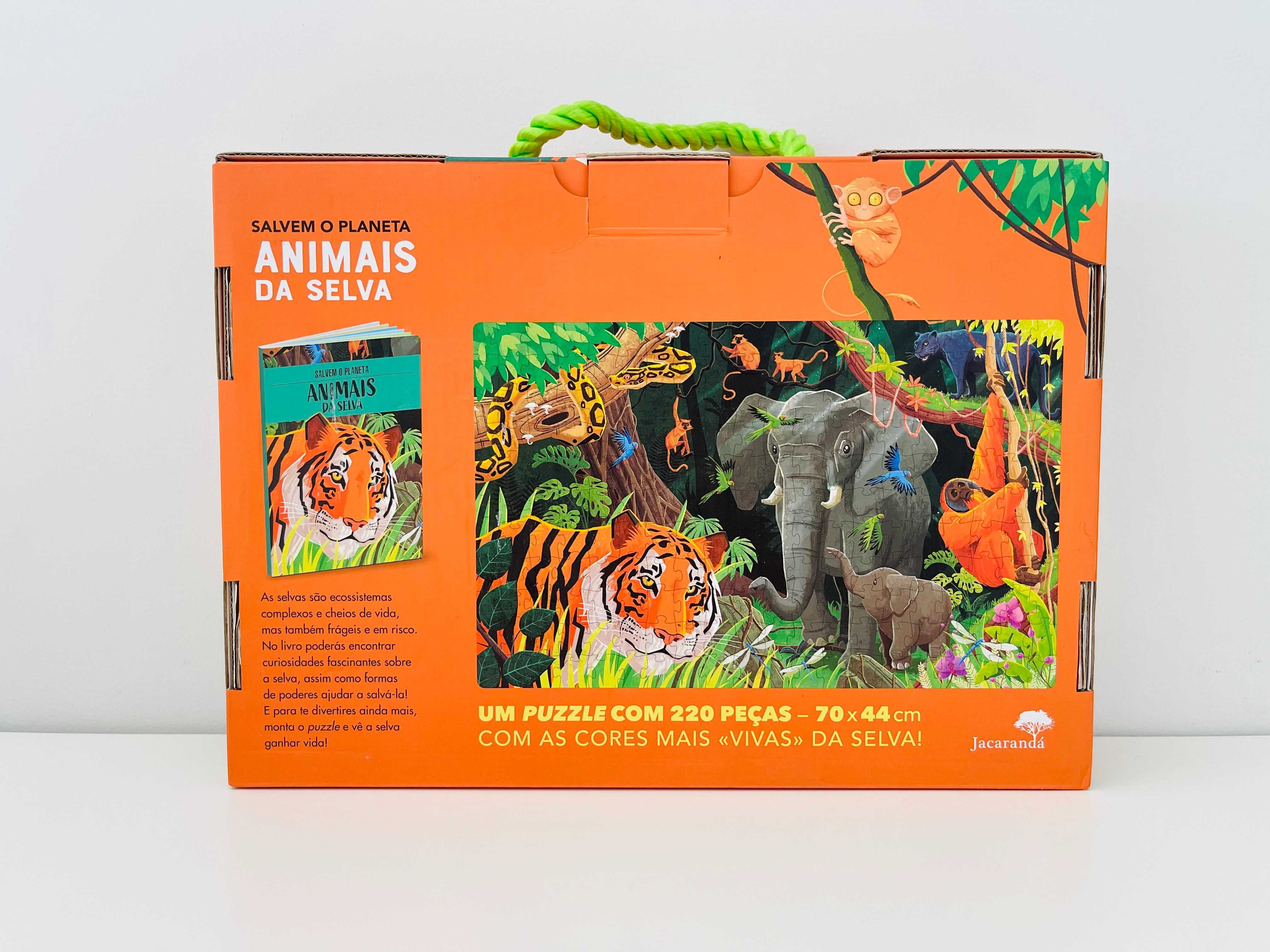 Salvem o Planeta: Animais da Selva - NOVO