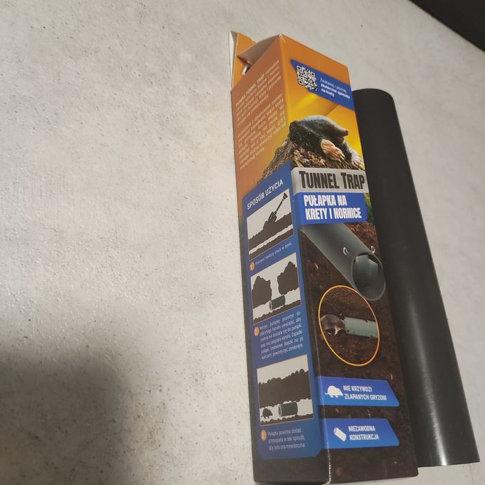 Ekologiczna łapka na krety nornice
