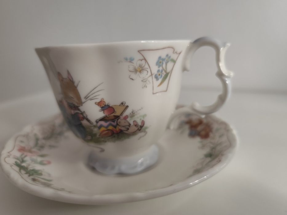 Filiżanka Brambly Hedge Royal Doulton Vintage filiżanka ze spodkiem
