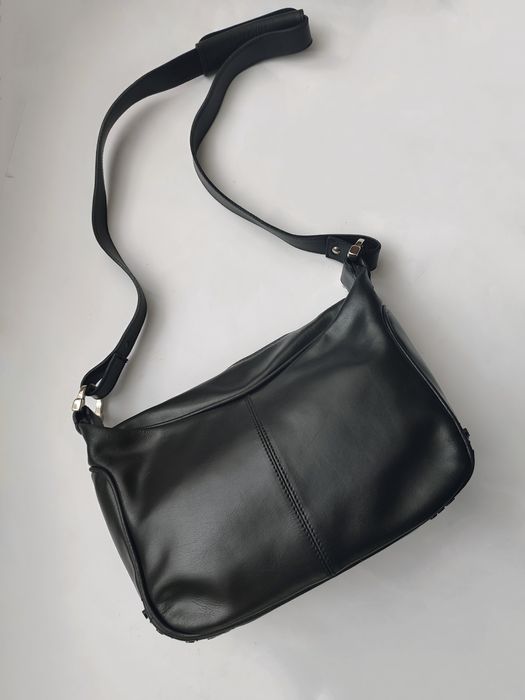 Стильна шкіряна сумка на плече, крос-боді Vera Pelle, made in Ital