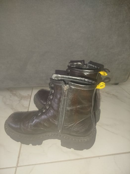 Берцы fasnion martens steel grinders camelot