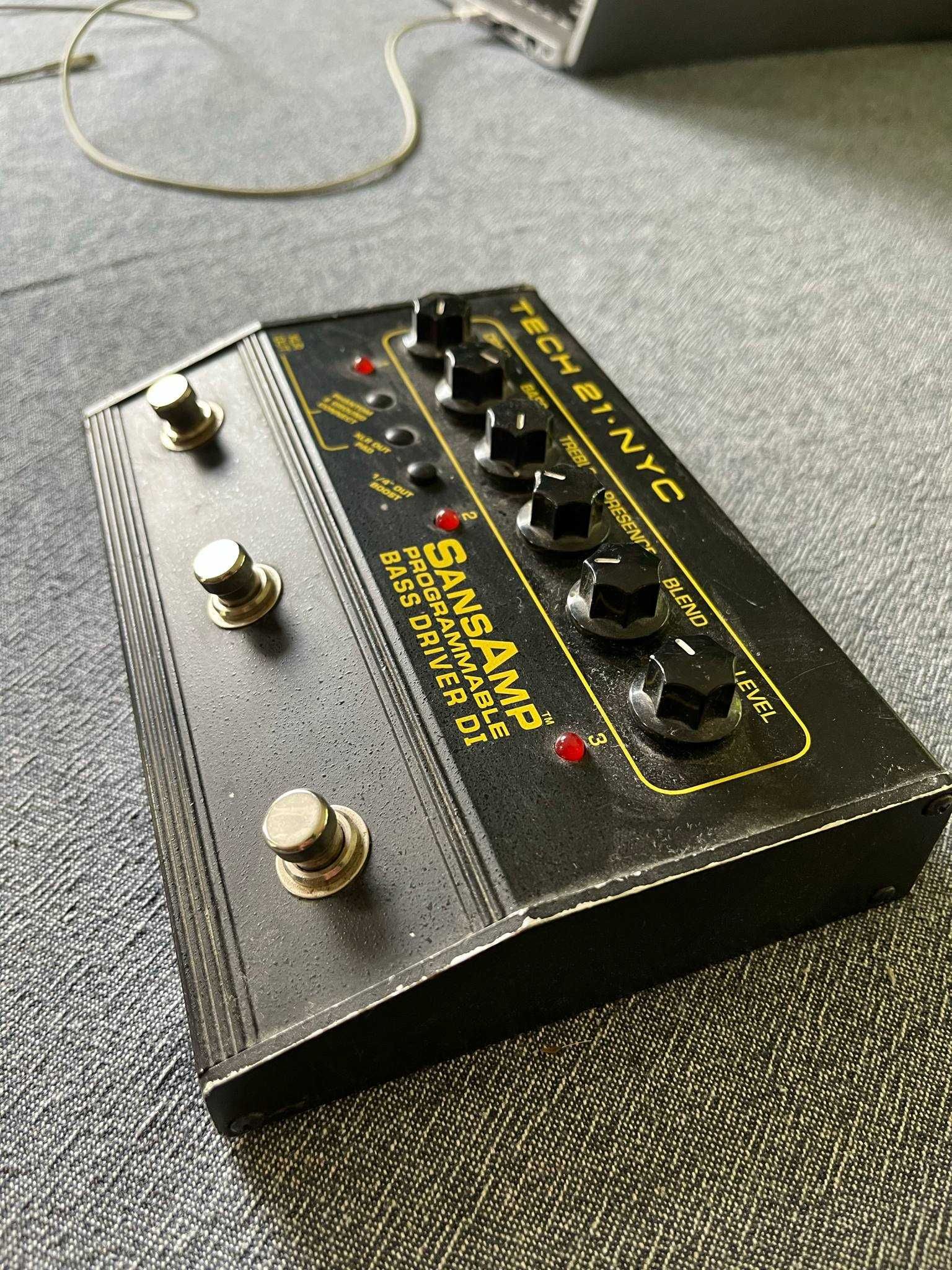 Preamp basowy Tech21 SansAmp Bass Driver D.I Programmable