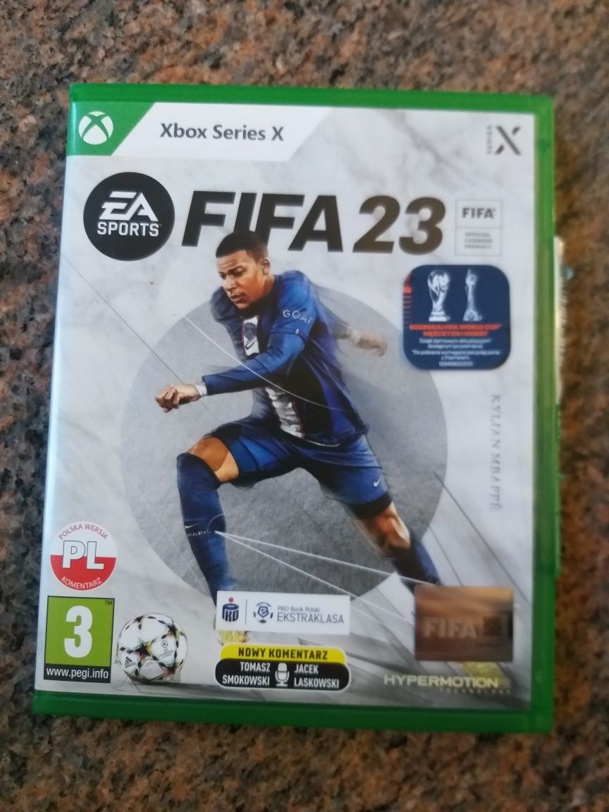 Gra Fifa 23 Xbox Series X na konsole pudełkowa game FIFA PL