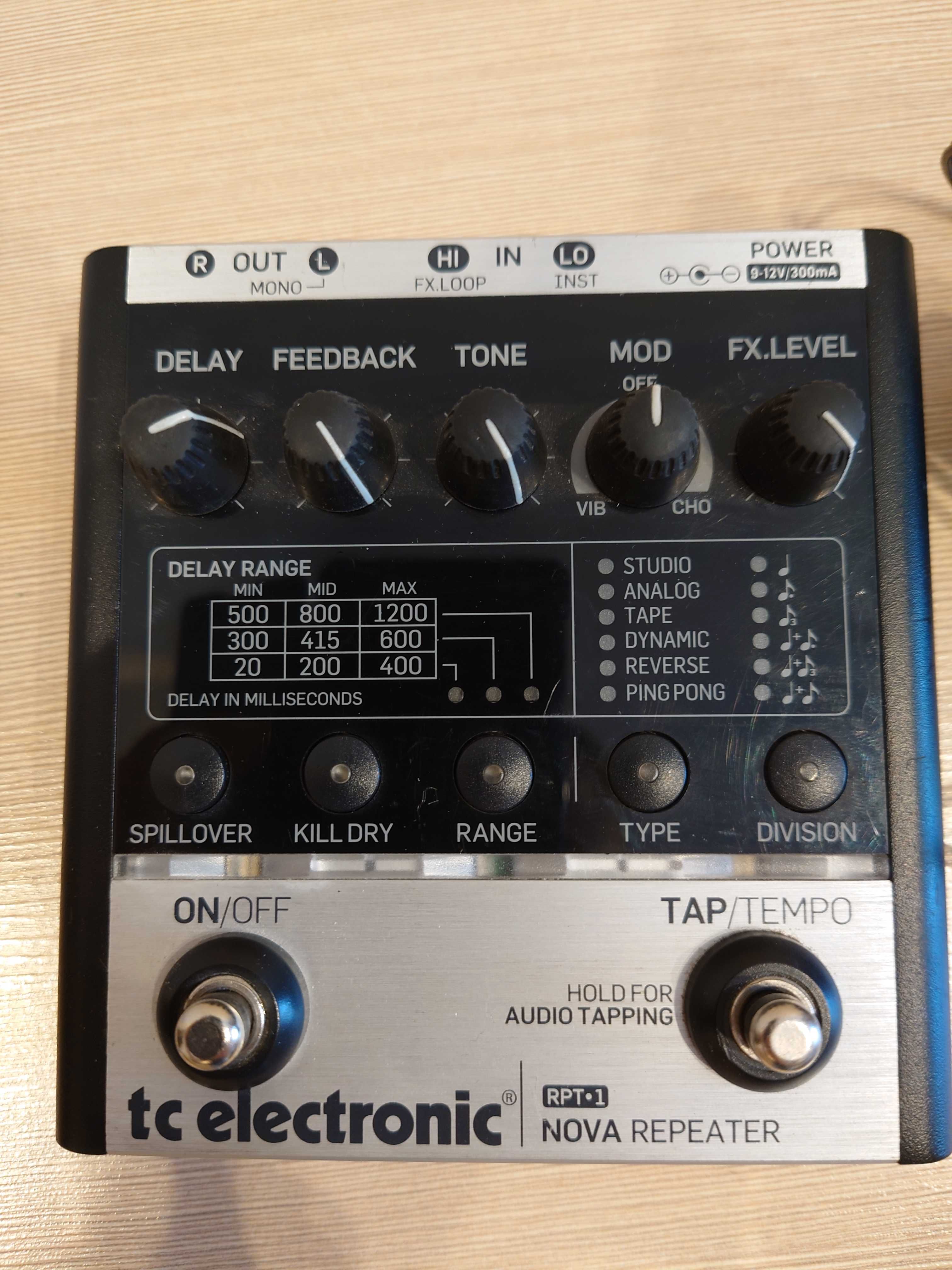 Delay tc electronic NOVA REPEATER RPT-1