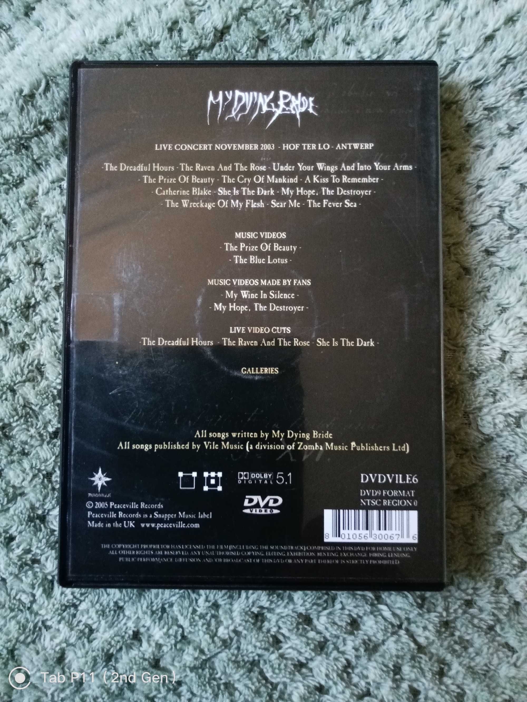 My Dying Bride ‎– Sinamorata DVD