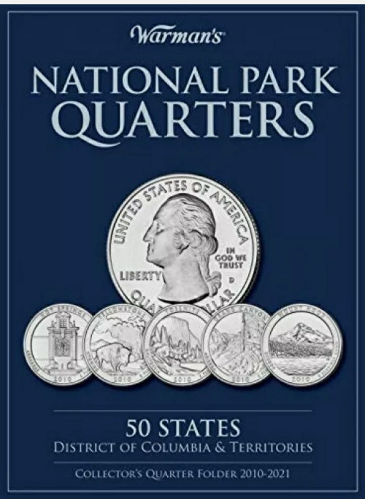 Klaser do monet ćwierć dolarowych - National quarter park./1
