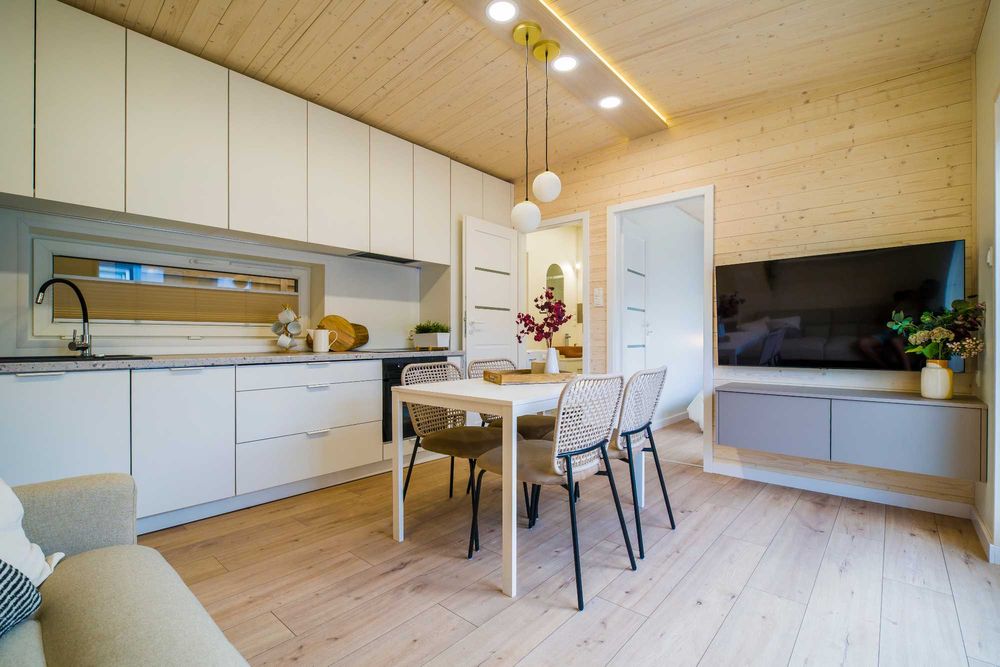 Dom mobilny modułowy, całoroczny od producenta 52,5 m² TRES