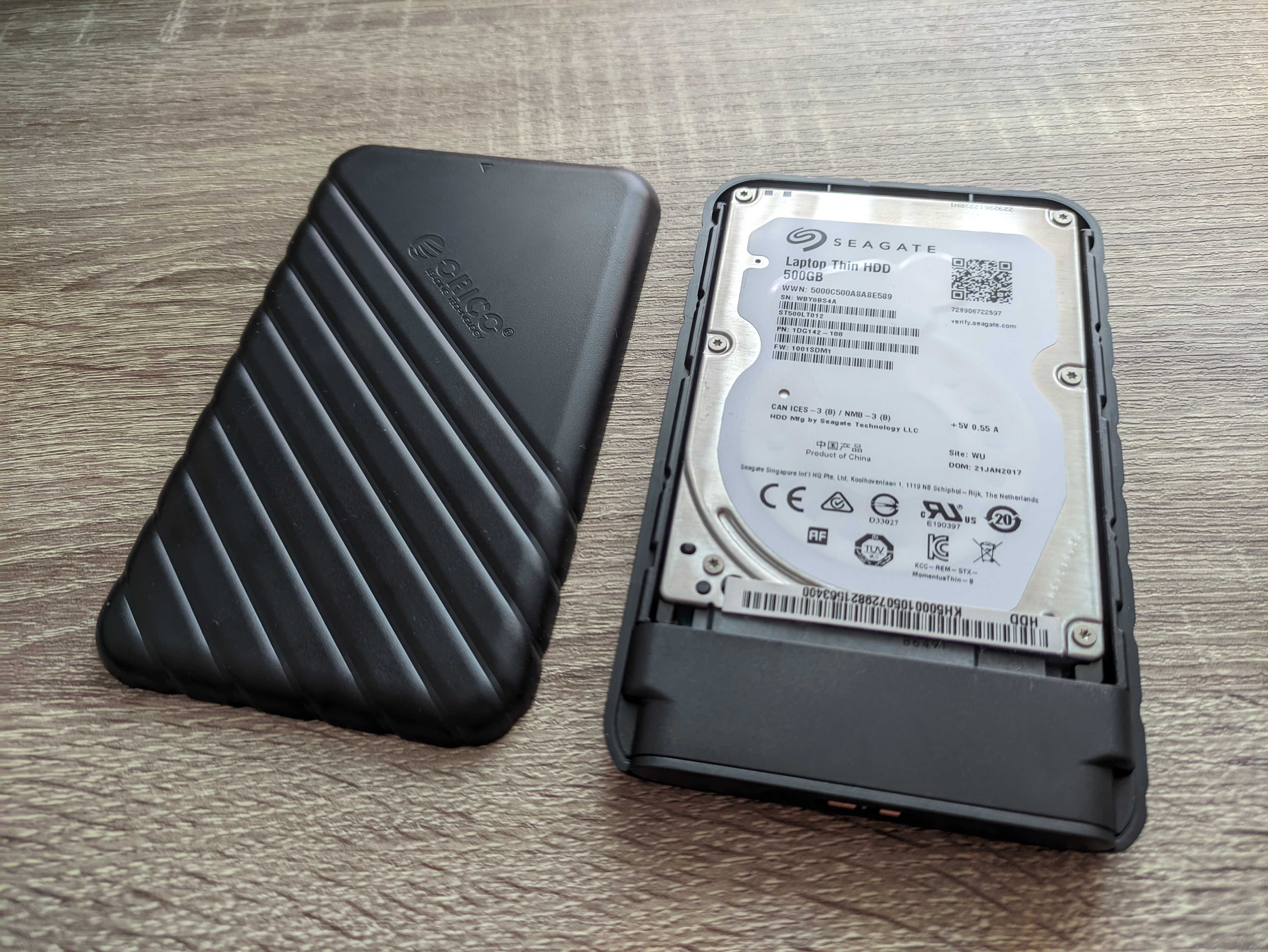 Продам внешний жесткий диск Orico 500GB USB 3.0