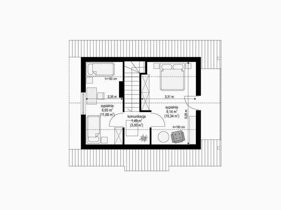 Dom szkieletowy |  budowa domu z drewna | całoroczny | letniskowy