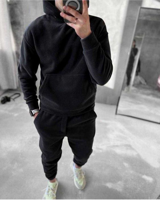 Теплий чоловічий спортивний костюм фліс | мужской костюм модель 809