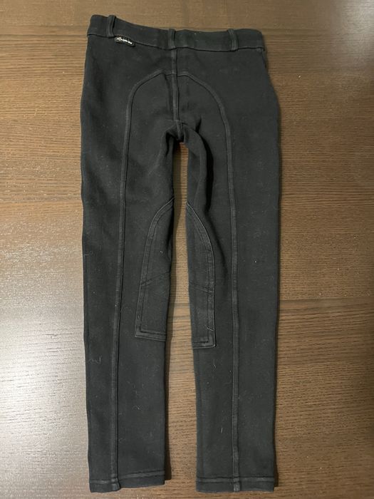 Bryczesy czarne Fouganza 6-8 lat