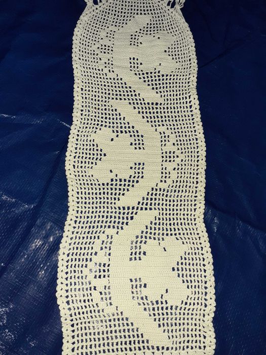 Napron em Crochê Antigo