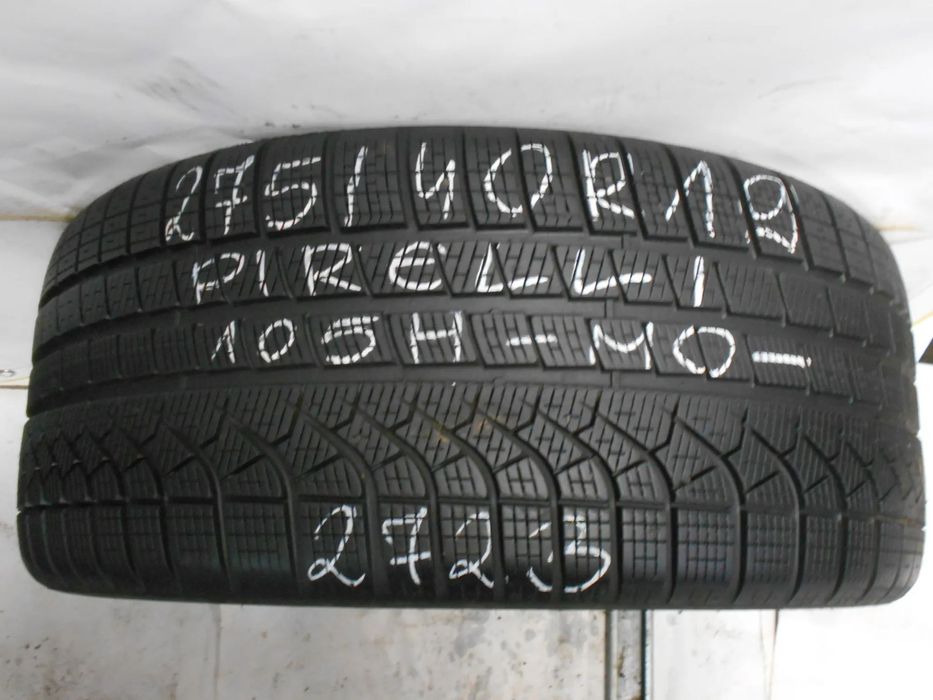 OPONA POJEDYNKA 275/40R19 PIRELLI PZERO WINTER MO DOT 2723 7MM