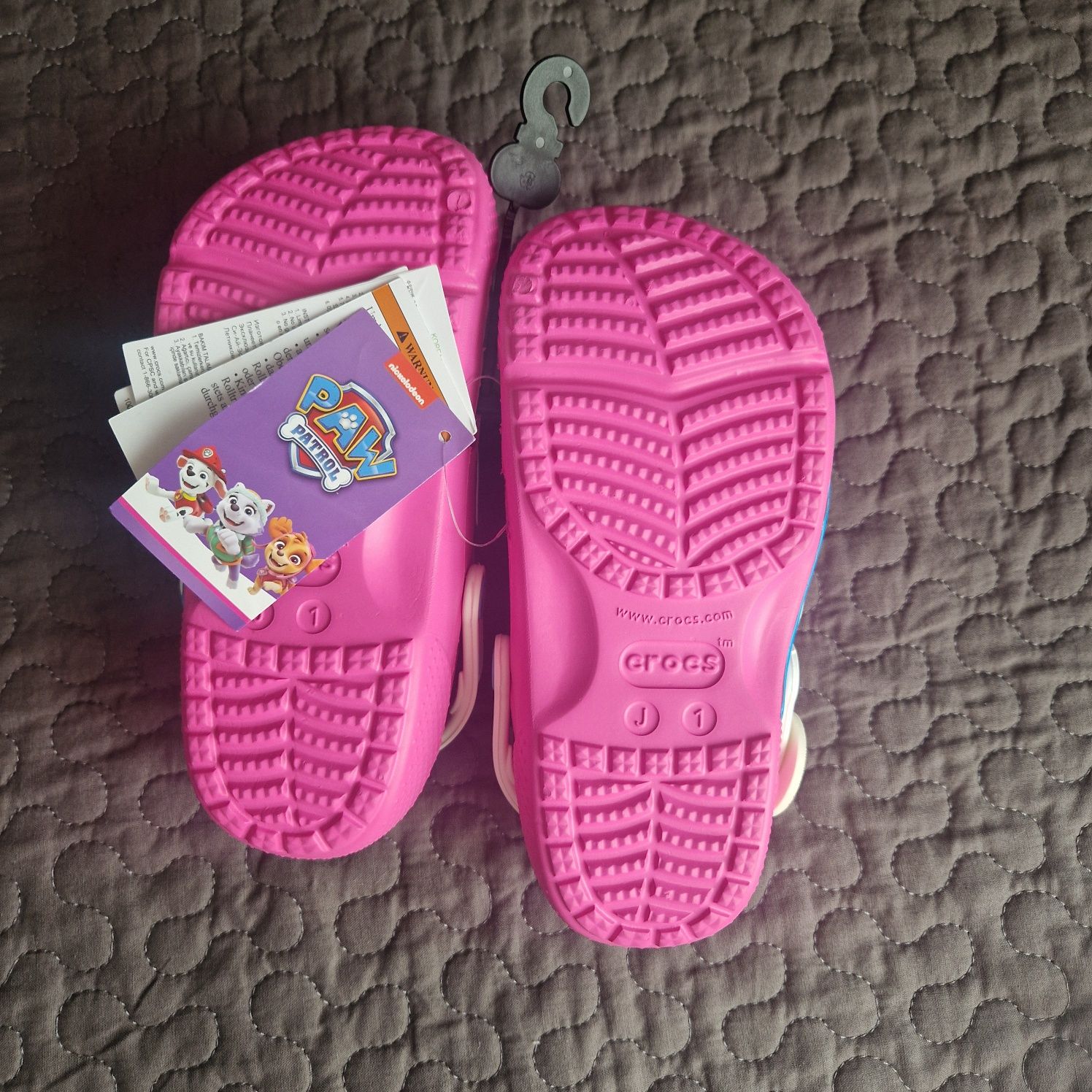 Crocs 32/33 19.5 J1  Psi Patrol Paw Patrol klapki crocsy