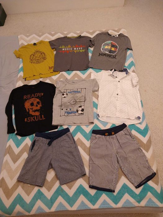 8 rzeczy, chłopiec 134 paka dla chłopaka