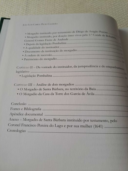 O Morgadio e a Expansão no Brasil - João Luís Picão Caldeira