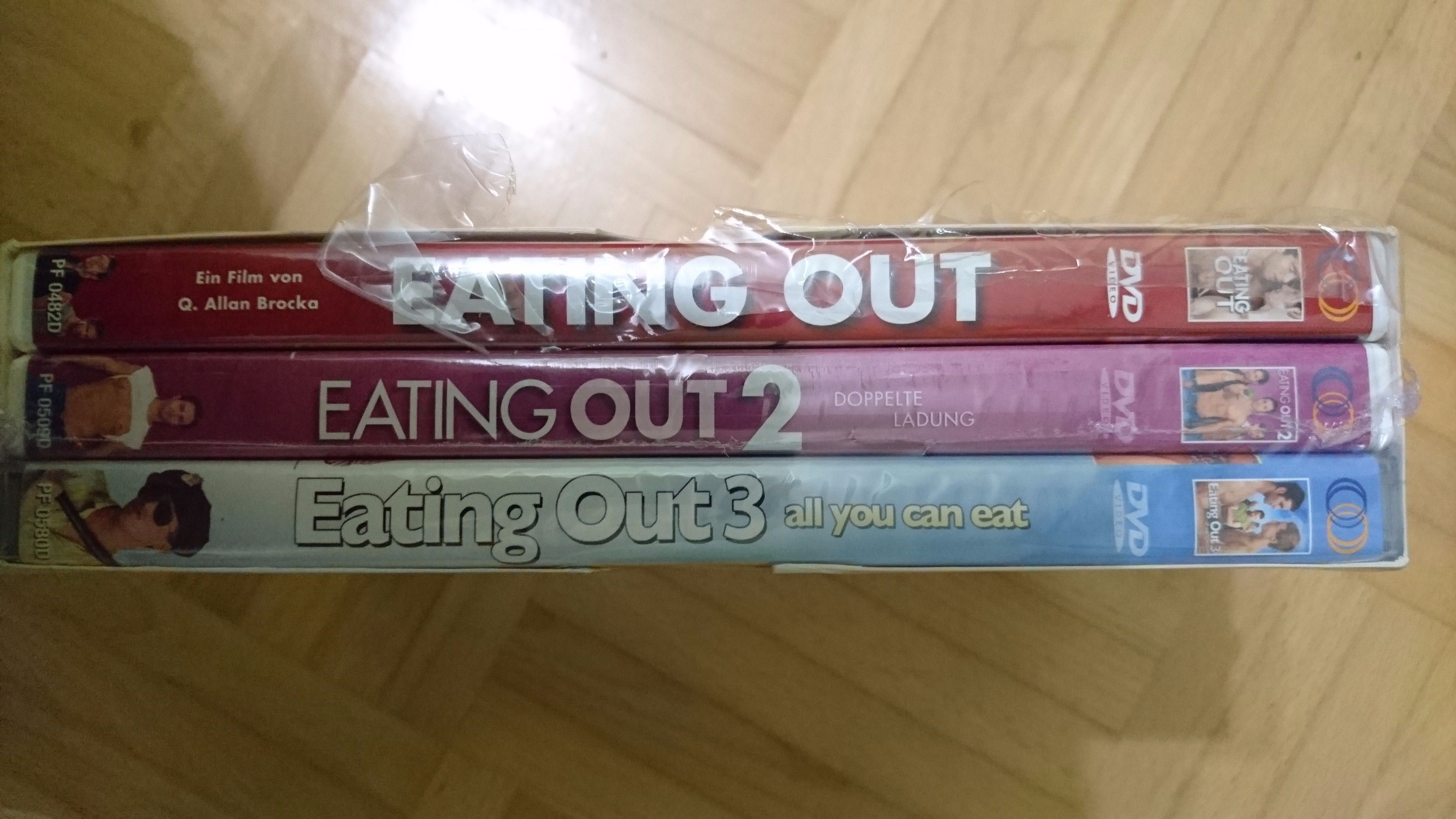 Eating out części 1, 2 i 3 dvd