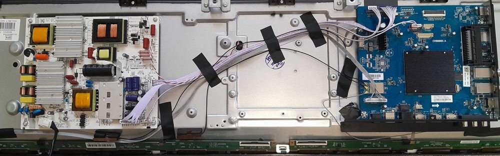 Продам на запчасти телевізор HAIER 50 smart tv bx андроид 4К