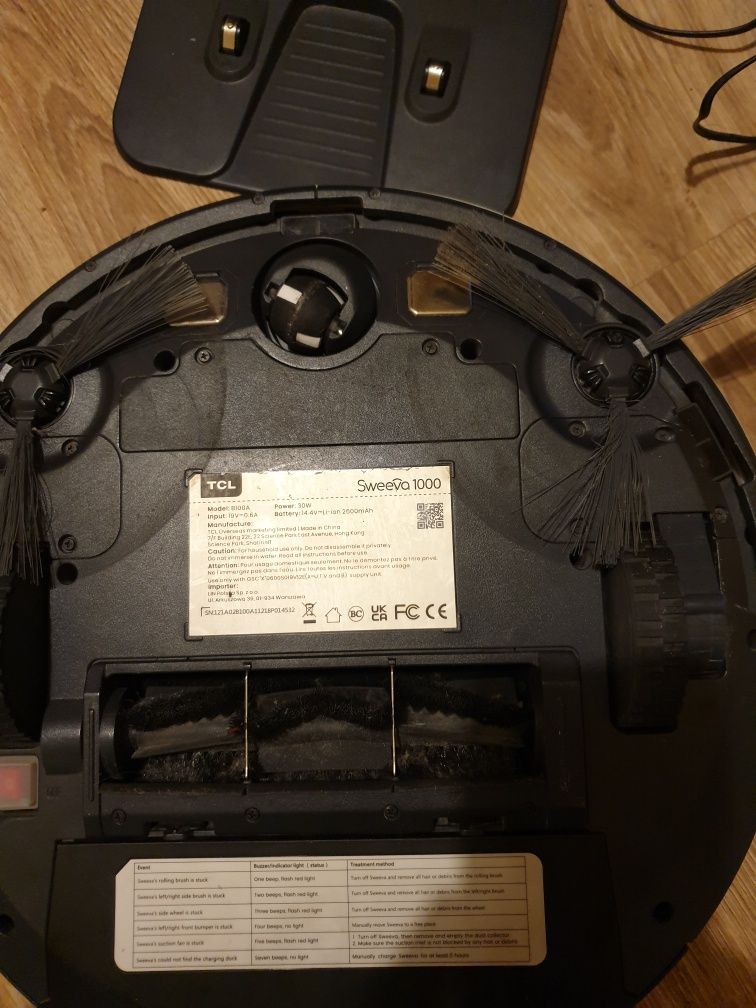 Robot Odkurzacz TCL Sweeva 1000