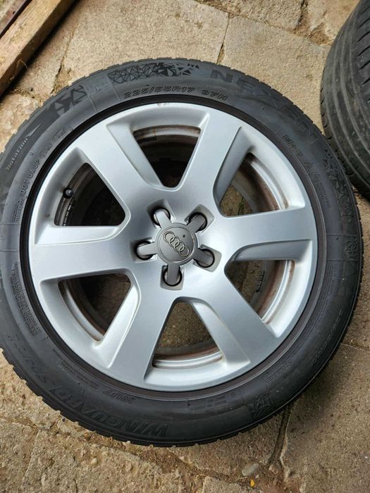 Alufelgi opony letnie zimowe Audi A3 A4 A6 Q3 Q5 VW 225/55/R17 5x112