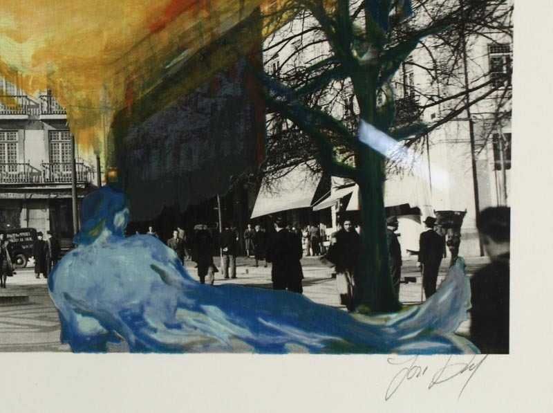 Serigrafia - Lisboa Praça Camões