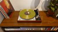 Thorens TD150 mk2, gramofon manualny, drewno, vintage lata 60te