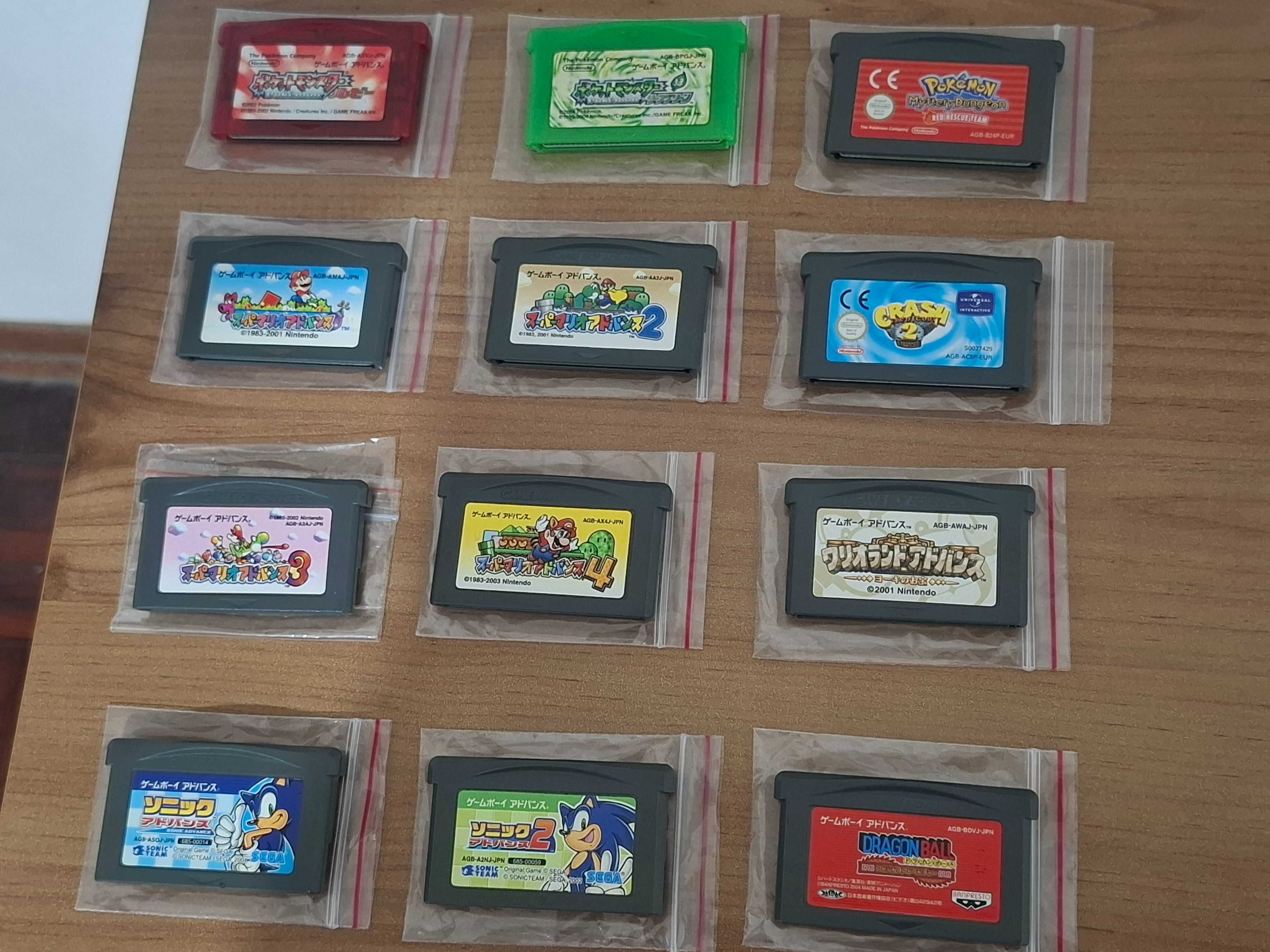 Game Boy Advance SP AGS-001 Azul + Jogos