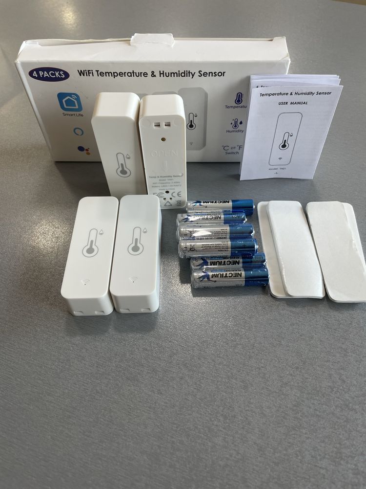 Датчик температури та вологості TH01 WI-FI комплект 4 шт