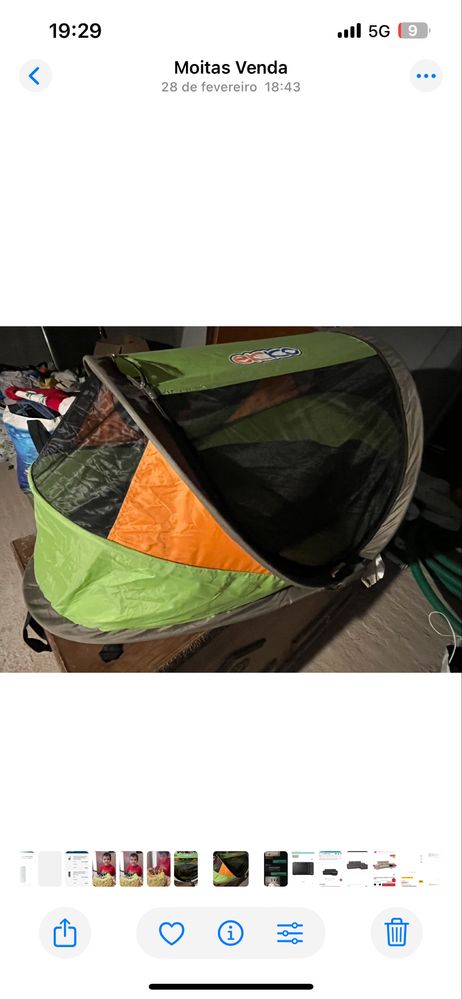 Tenda para bebé
