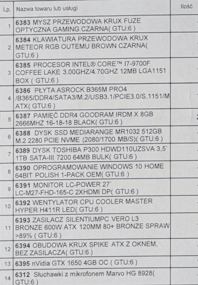 Sprzedam pełen zestaw komputerowy - stacjonarny