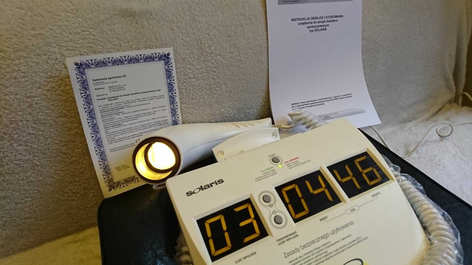 Lampa Lecznicza Solaris Medicolux odpowiednik. Bioptron
