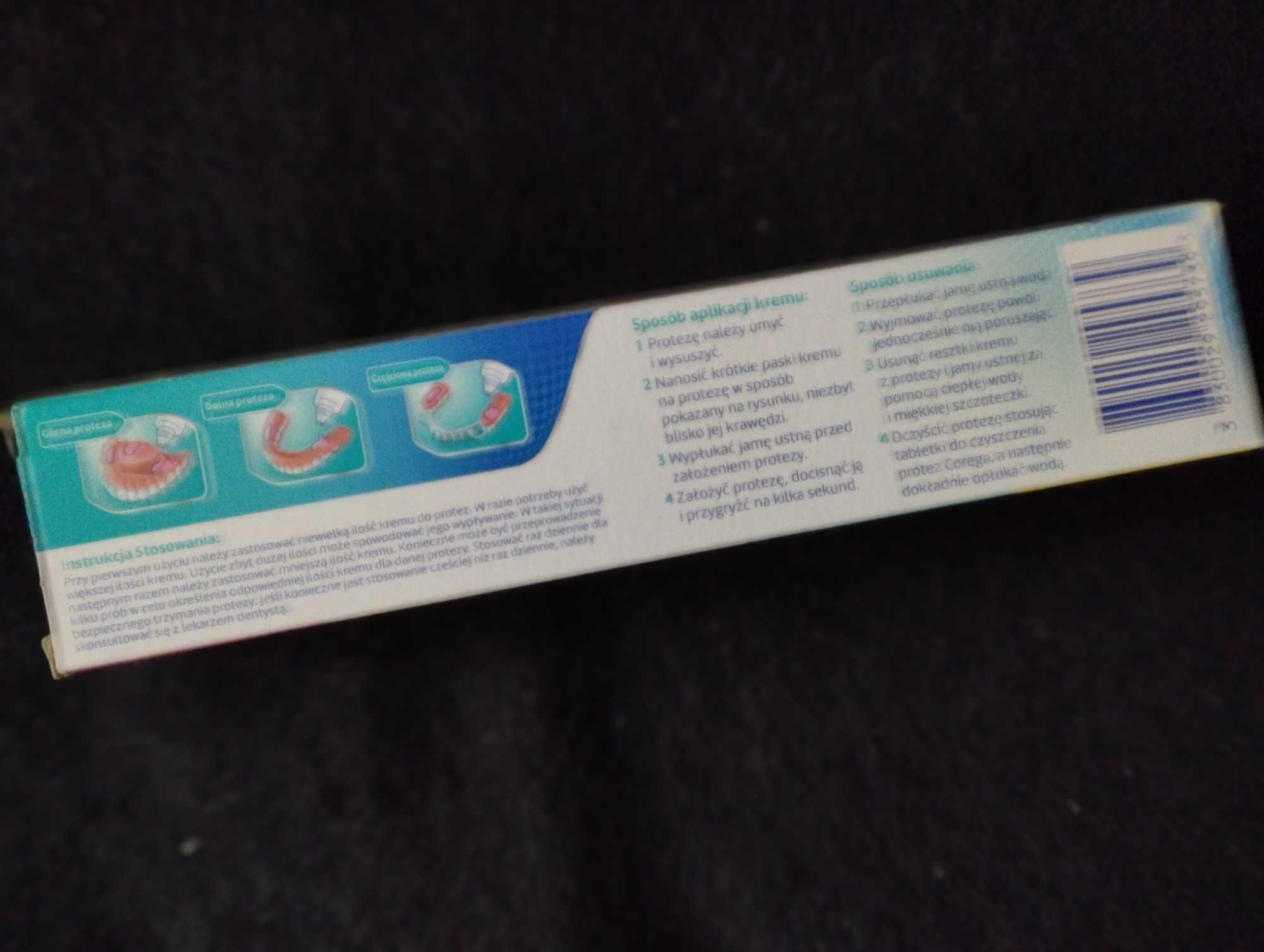 NOWY Krem Mocujący Corega Super Mocny 70g - Trwałe Mocowanie Protez
