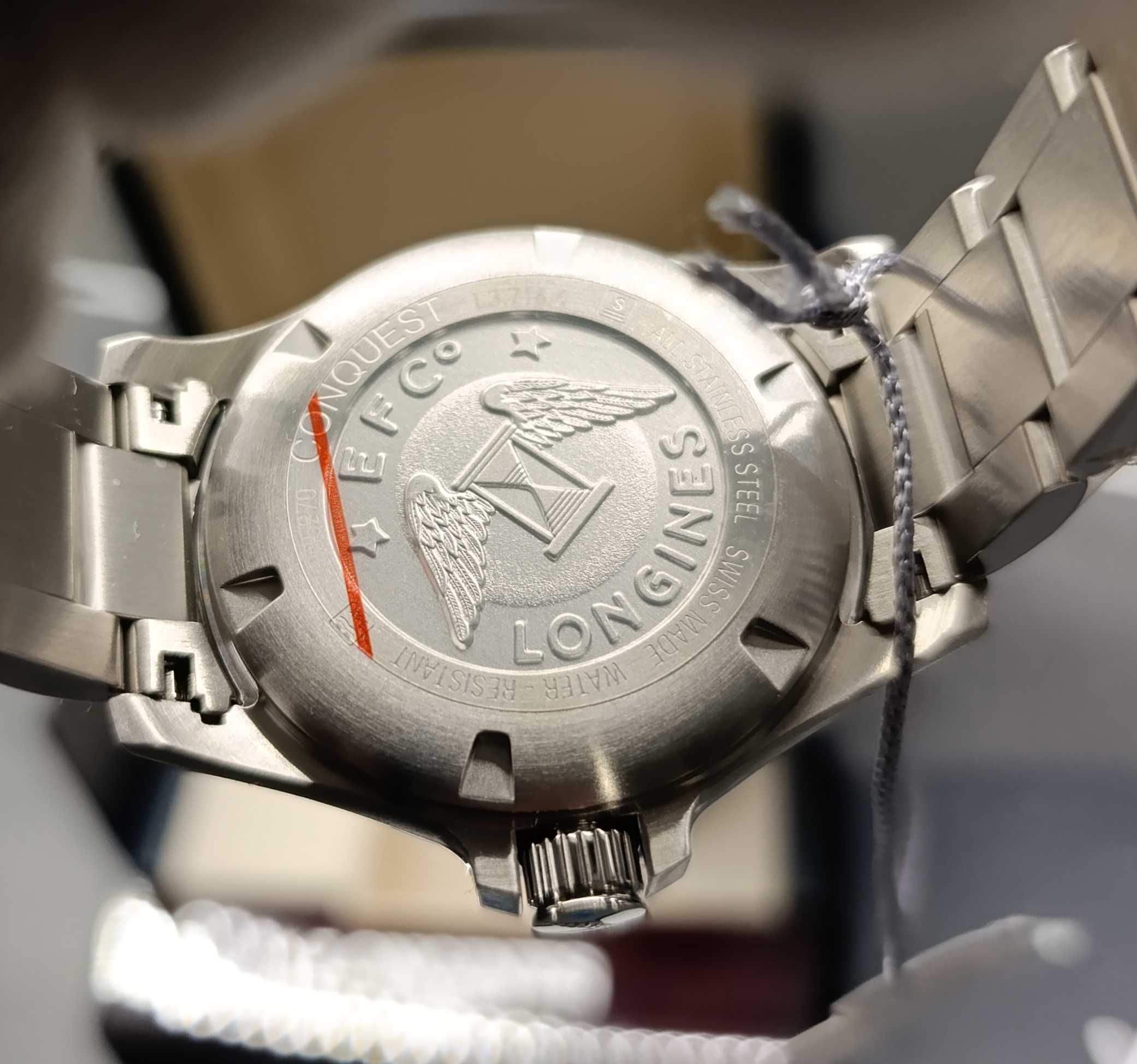 Nowy zegarek męski Longines Conquest V.H.P gwarancja niesamowity model