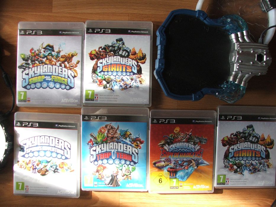 Portale do wszystkich serii gry skylanders