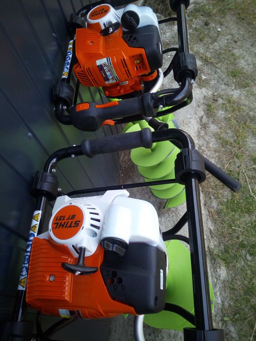 Wiertnica świder STIHL BT 131  wertykulator siewnik walec  zamiatarka