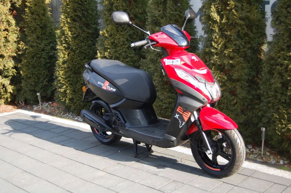 Peugeot Kisbee Peugeot kisbee streetline 2018r. 4T  TOP motorower bez prawka transpor