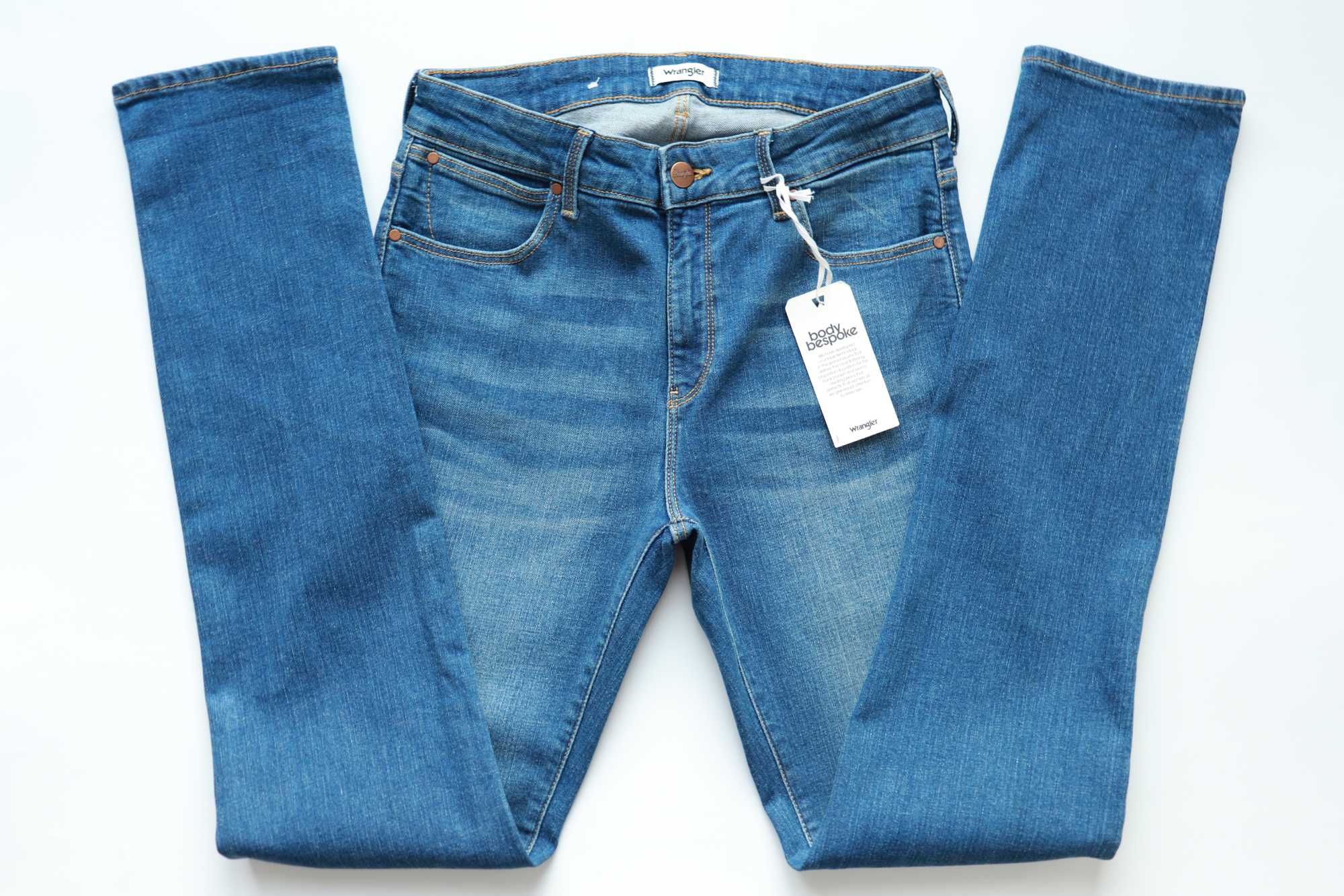 WRANGLER SLIM W29 L32 damskie spodnie jeansy nowe slim fit