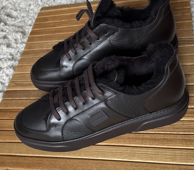 Зимние ботинки luca Guerrini, made in Italy, НОВЫЕ, 42-й размер !!!