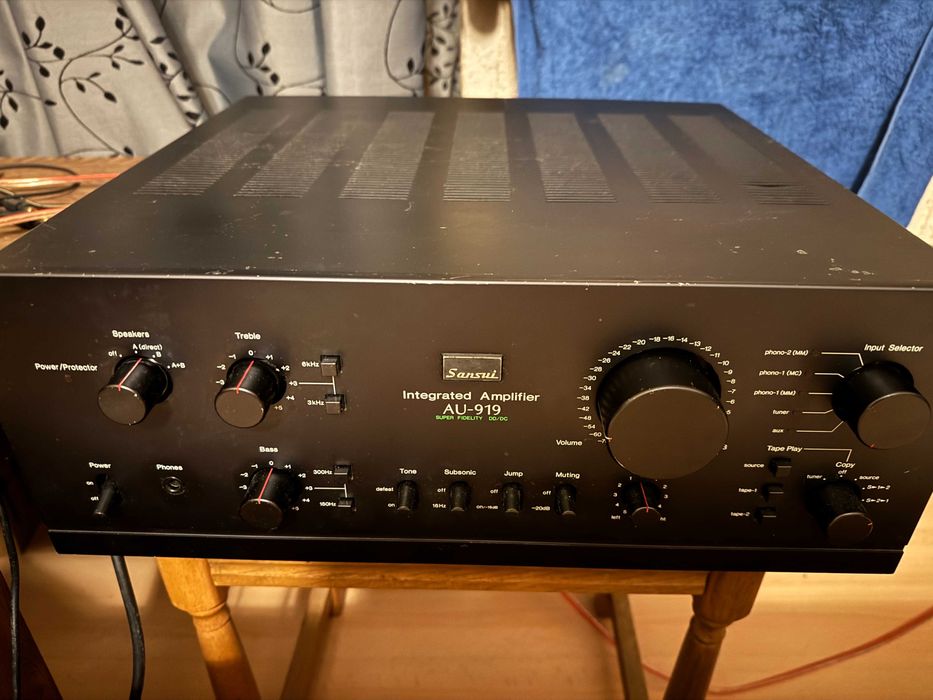 Sansui AU 919 po serwisie