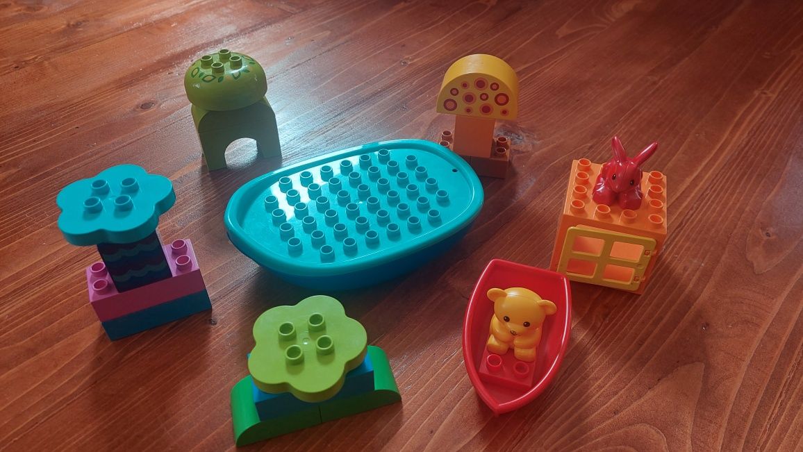 LEGO DUPLO оригінал лодка з тваринками