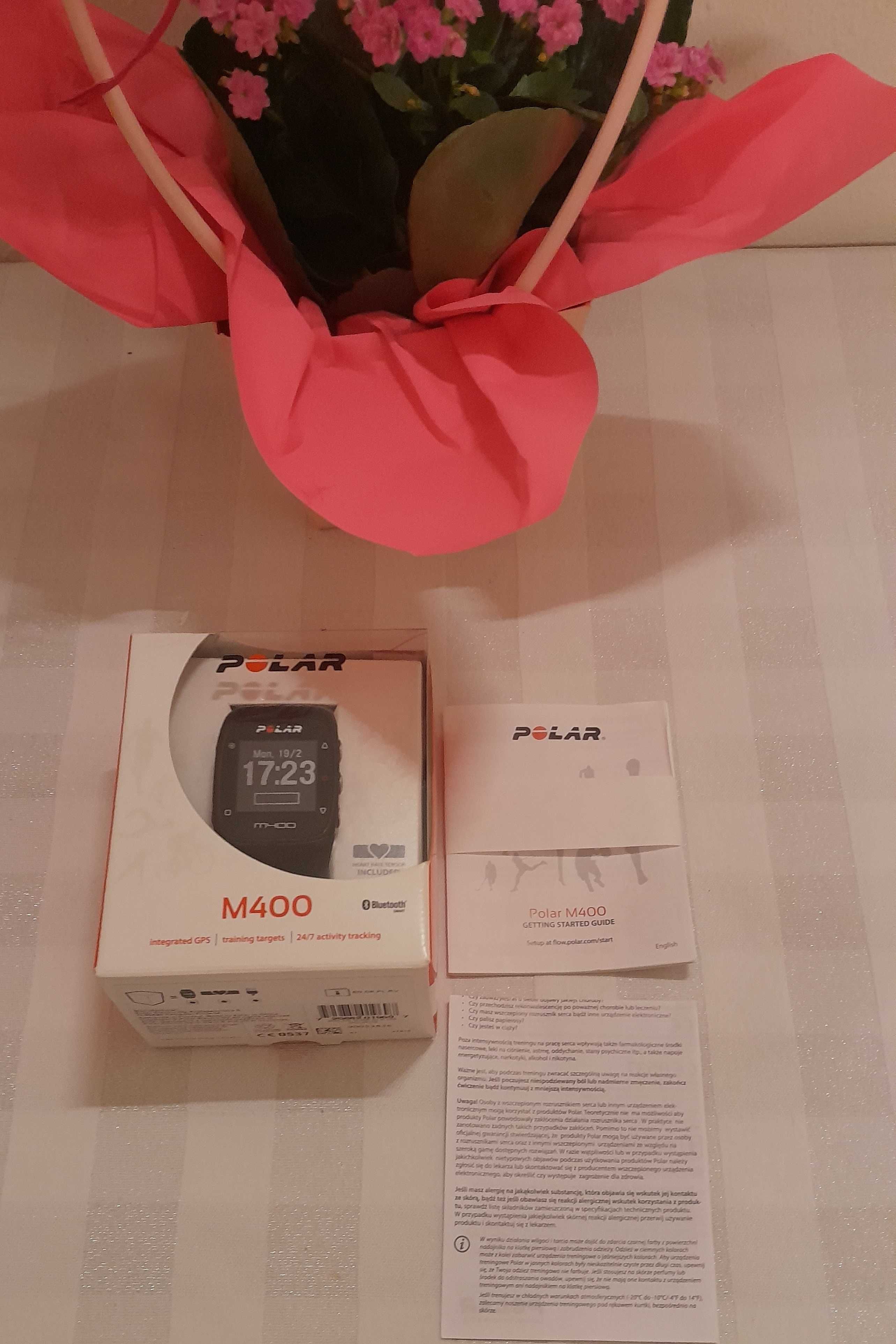 Polar M400 zegarek sportowy z GPS , czarny