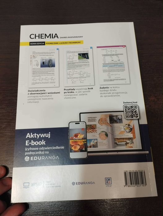 Chemia podręcznik. WSIP, część 4, zakres rozszerzony