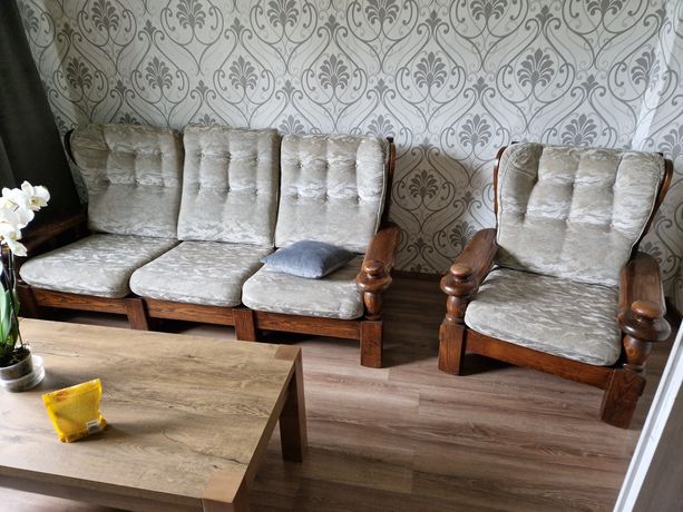 Meble wypoczynkowe komplet wypoczynkowy sofa kanapa fotele