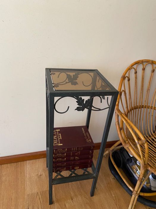 mesa decorativa rústica